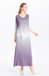 K81125 Gradient Color Set Jianing Fold Large Women's Wear：圖片 9