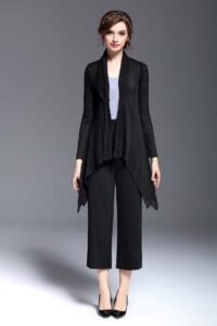 20162107 Fashion Spring and Autumn Hot New Product Slimming Irregular Shawl Short Coat Women's Clothing Wholesale：圖片 6