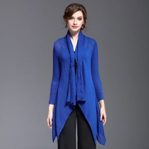 20162107 Fashion Spring and Autumn Hot New Product Slimming Irregular Shawl Short Coat Women's Clothing Wholesale：圖片 9
