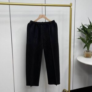 Jia Ning's new slimming and versatile loose elastic women's twill mid fold pants are loose, fashionable, elastic, and casual commuting style：圖片 3