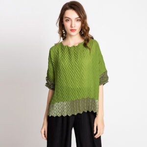 K80902 Jia Ning Original Three Dimensional Loose Large Women's Clothing Top Fashion High end Autumn Women's Clothing Wholesale