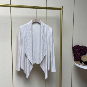 Jianing's new style temperament autumn and winter women's clothing simple lapel irregular jacket：圖片 9