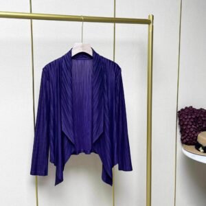 Jianing's new style temperament autumn and winter women's clothing simple lapel irregular jacket：圖片 10