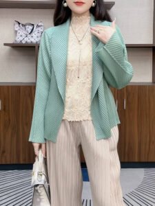 Autumn temperament fashionable casual small suit slim fit Korean version top coat light luxury versatile solid color light mature autumn and winter：圖片 3