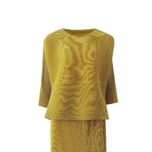 K221170 Jia Ning loose temperament short style high black stripe long sleeved top0：圖片 9