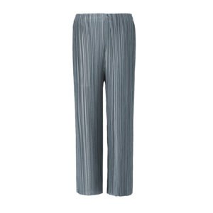 Jiatwisted pleated 2022 fashionable temperament, slimming and concealing, mid to long single-sided wide leg pants：圖片 7