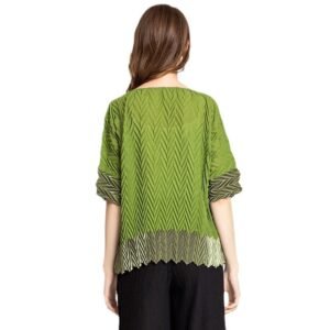 K80902 Jia Ning Original Three Dimensional Loose Large Women's Clothing Top Fashion High end Autumn Women's Clothing Wholesale：圖片 10