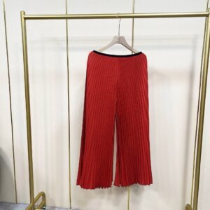 Versatile loose temperament elegant solid color simple organ wide leg pants Japanese and Korean casual style straight leg pants loose macaron：圖片 6