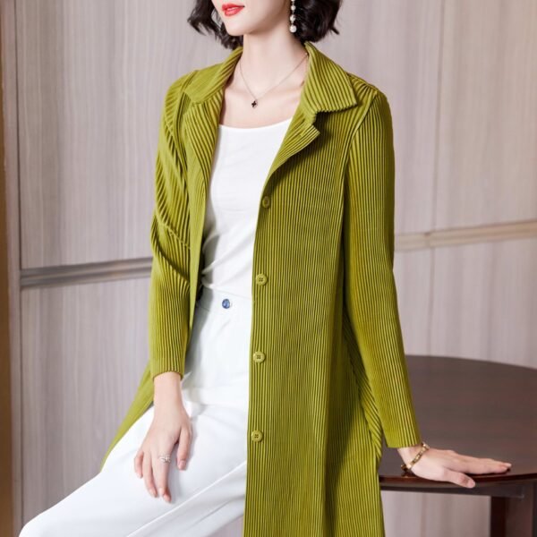 K221140 Jia Ning large toothpick medium long jacket