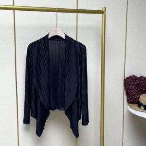 Jianing's new style temperament autumn and winter women's clothing simple lapel irregular jacket：圖片 6