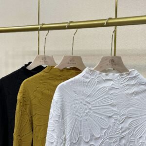 K220915 New Large Loose Fashion Versatile Bottom Shirt Sunflower Top Bottom Shirt：圖片 5