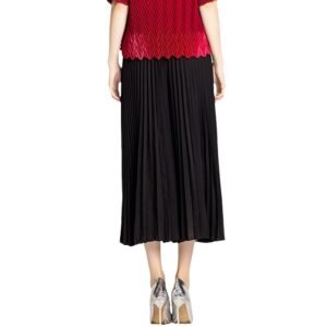 K80807 Jia Ning Original Design High Waist 100 Fold Wide Leg Pants Fashion High End Autumn Women's Large Casual Pants：圖片 9