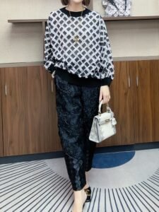 New loose and slimming pants with thirteen lines, casual temperament. 2024 loose pants with meat covering and versatile pencil pants：圖片 4