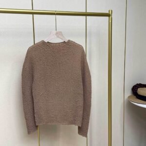 Jia Ning's new temperament round neck long sleeved base shirt with pleated sequin top, Japanese and Korean casual style, fashionable and versatile, loose fit：圖片 7