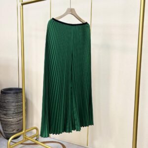 Versatile loose temperament elegant solid color simple organ wide leg pants Japanese and Korean casual style straight leg pants loose macaron：圖片 9