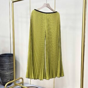 Versatile loose temperament elegant solid color simple organ wide leg pants Japanese and Korean casual style straight leg pants loose macaron：圖片 5