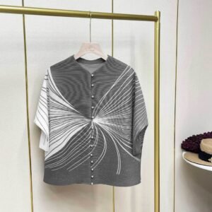 Jia Ning's new versatile and fashionable autumn and winter women's clothing line 13 button cardigan top：圖片 3
