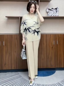 Casual pants, casual wide leg pants, straight leg pants, loose new style, autumn and winter new style, long pants, versatile, covering the belly and showing off weight：圖片 2