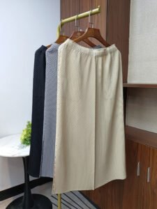 Summer slimming half skirt women's half skirt small fragrant style temperament internet famous high waist fashionable versatile slit mid length：圖片 3