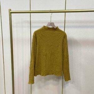 K220915 New Large Loose Fashion Versatile Bottom Shirt Sunflower Top Bottom Shirt：圖片 8