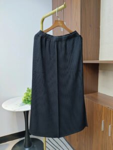 Summer slimming half skirt women's half skirt small fragrant style temperament internet famous high waist fashionable versatile slit mid length：圖片 9
