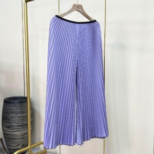 Versatile loose temperament elegant solid color simple organ wide leg pants Japanese and Korean casual style straight leg pants loose macaron：圖片 10