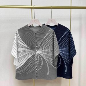 Jia Ning's new versatile and fashionable autumn and winter women's clothing line 13 button cardigan top：圖片 7