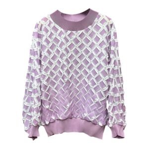 Ladies' autumn and winter hoodies, fashionable and versatile with lantern sleeves, round neck, original small fragrant style, temperament, covering the flesh, early autumn：圖片 8