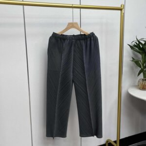 Jia Ning's new slimming and versatile loose elastic women's twill mid fold pants are loose, fashionable, elastic, and casual commuting style：圖片 4