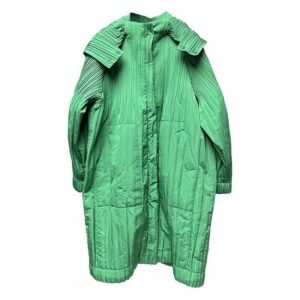 Cotton padded clothes Fashion pleats Sanzhai long coat Winter 2024 Autumn winter loose new casual cotton padded clothes keep warm China-Chic：圖片 11