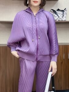 Middle East Ramadan autumn and winter new athleisure suits, sweatshirts, trousers, versatile fashion, covering the flesh and belly, niche thick：圖片 3